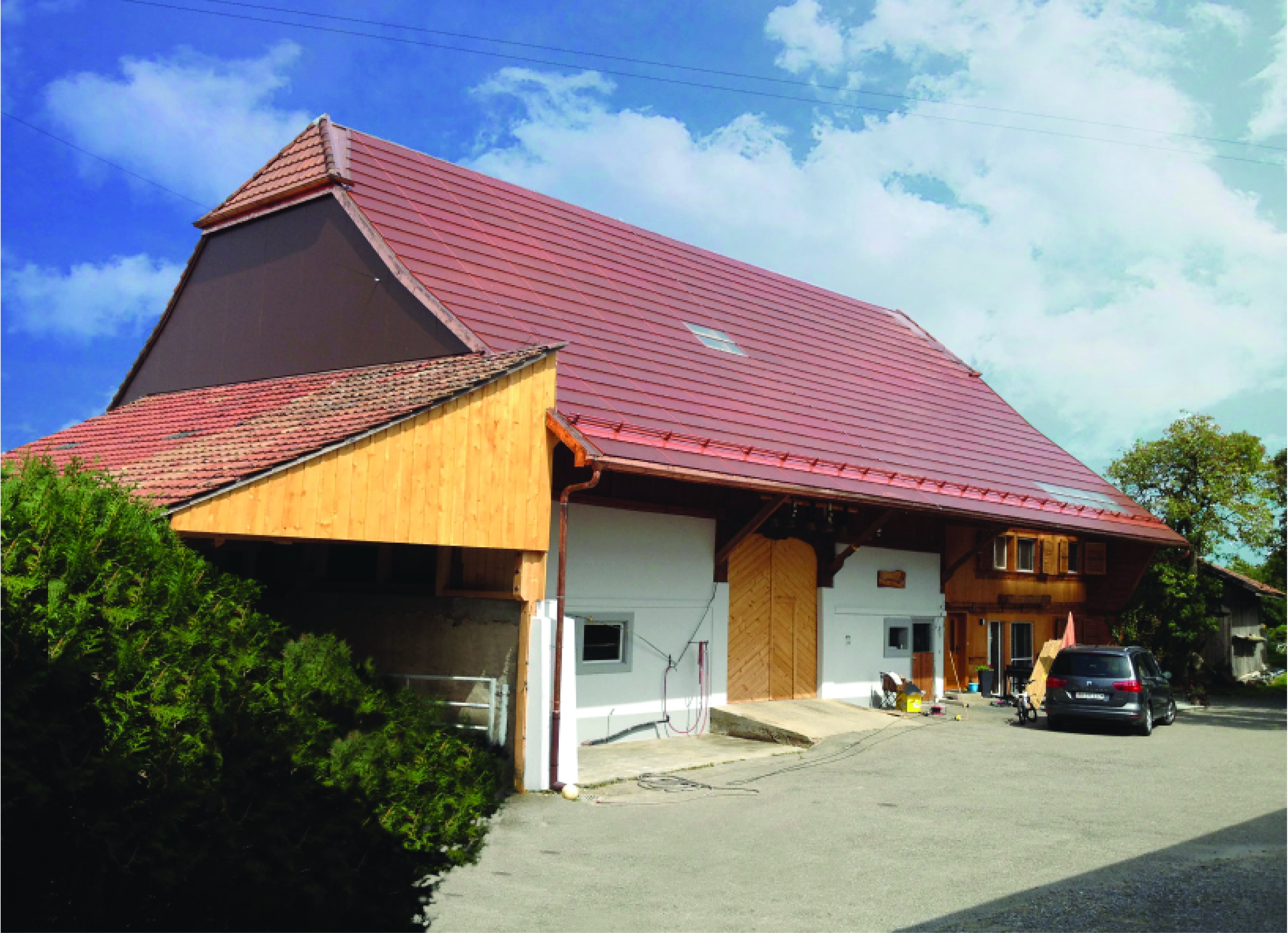 Rural house Galley - Preserved building, Ecuvillens FR © solaragentur.ch